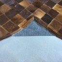 Ver imagem 3 de Tapete de Couro Castanho 1,00x2,00 com Borda Pç 7x7cm