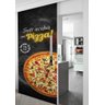 Adesivo Para Porta Tudo Acaba Em Pizza- 63X210Cm - 2
