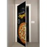 Adesivo Para Porta Tudo Acaba Em Pizza- 63X210Cm - 3