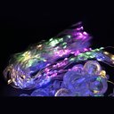 Ver imagem 3 de Cascata 300 Micro Leds 8 Funções - Chibrali - Led Colorido C- Fio Transparente