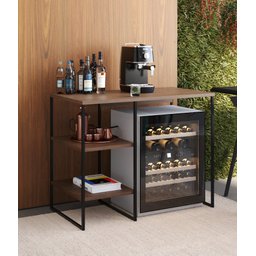 Aparador Industrial P/ Cervejeira C/2 Prateleiras 95x75x50cm - 1