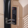 Mala de Bordo Pequena para Viagem em Abs Yins Ys21110 Cadeado Integrado Rodas Duplas Champagne - 4