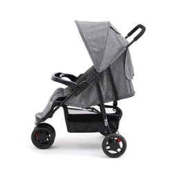 Travel System Carrinho de Bebê com Bebê Conforto Voyage Delta 0 a 15 Kg Cinza Mescla - 5