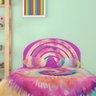 Cabeceira Infantil Arco Íris Tie-Dye Ides - 1