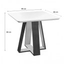 Ver imagem 3 de Conjunto Sala de Jantar Grécia 4 Cadeiras Hera Chanfro Premium Lj Móveis