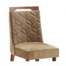 Conjunto Sala de Jantar Grécia 4 Cadeiras Hera Chanfro Premium Lj Móveis - 7