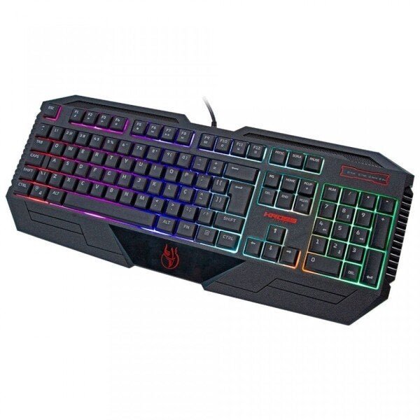 Teclado com Fio Gamer Kross Lightning USB Membrana Led Preto KE-KG100 - 3