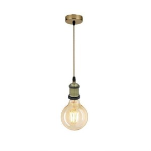 Pendente Industrial Vintage Mesa Bancada Cozinha Passa Prato