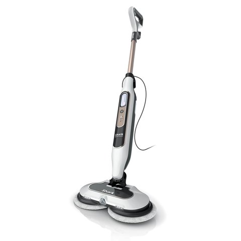 Shark Mop a Vapor S8201 Steam & Scrub com Steam Blaster 1120w Branco para Pisos Selados