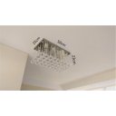 Ver imagem 4 de Plafon de Cristal Legitimo Sala Estar Jantar Quarto Hall