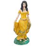 Escultura Cigana Amarela 23 cm resina - 1