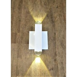 Arandela LED Facho Duplo Hall Entrada Fachada Escada Muro - 2