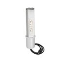 Ver imagem 1 de Torre de Tomada Manual 2 Elétricas 10A Branca - QTMov Pratik