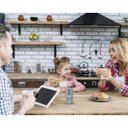 Ver imagem 2 de Torre de Tomada de Embutir Automática Bancada Pia Cozinha 1 Elétrica 20A + 2 USB Cinza