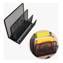 Ver imagem 6 de Kit Organizador Papeis e Cartas Mesa e Grampeador Escritório