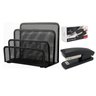 Kit Organizador Papeis e Cartas Mesa e Grampeador Escritório - 1