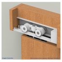 Ver imagem 4 de Kit Trilho de Correr de Madeira para Porta