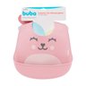 Babador Rosa De Silicone Com Pega Migalhas Gumy - Buba - 2