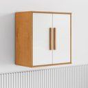 Ver imagem 5 de Armário Aéreo Lorena 60cm 2 Portas MDF-MDP Off White Kaiki Móveis
