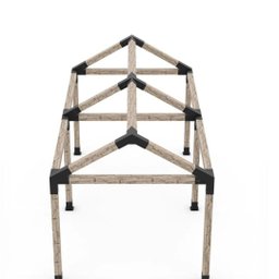 Pérgola Popsteel Cabana Dupla Slim - 2