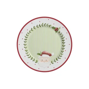 Prato Sobremesa Sweet Christmas 21cm Alleanza