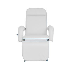 Poltrona Hospitalar Reclinável Descanso e Acompanhante Luxo Branca