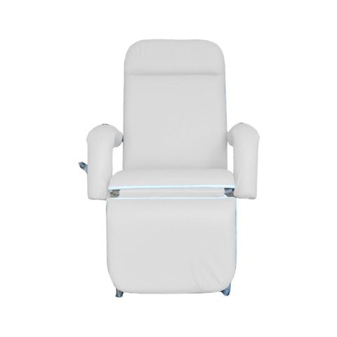 Poltrona Hospitalar Reclinável Descanso e Acompanhante Luxo Branca