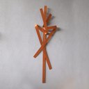 Ver imagem 2 de Escultura Decorativa Artesanal Vertical Cobre 1,40m - D'Rossi