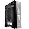 Mouse Gamer USB MG-120BK Preto C3 TECH - 1