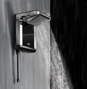 Ver imagem 2 de Chuveiro 127v Lorenzetti Acqua Star Ultra Preto - Cromado