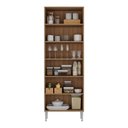 Ver imagem 4 de Paneleiro com 4 Portas Paris Multimóveis MP2185 Rustic/Branco