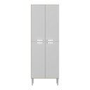Ver imagem 7 de Paneleiro com 4 Portas Paris Multimóveis MP2185 Rustic/Branco