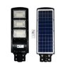 Luminária Pública 150w Led Solar Poste Sensor e Fotocelula Branco Frio Ip66 - 1