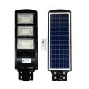 Ver imagem 1 de Luminária Pública 150w Led Solar Poste Sensor e Fotocelula Branco Frio Ip66