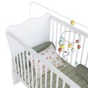 Ver imagem 5 de Berço Infantil em MDP 91,5x133,5cm Plasbaby Branco