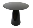 Ver imagem 1 de Mesa Lateral Cone Redonda 51 cm Laqueada - Preto
