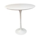 Ver imagem 1 de Mesa Lateral Tulipa Saarinen Redonda 51 cm Laqueada - Branco