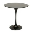 Ver imagem 1 de Mesa Lateral Tulipa Saarinen Redonda 51cm Laqueada - Preto