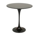 Ver imagem 1 de Mesa Lateral Tulipa Saarinen Redonda 51cm Laqueada - Preto