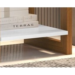 Mesa de Cabeceira 1661 Branco/Brilho JB Bechara - 4