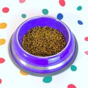 Ver imagem 4 de Kit 2 Comedouros Inox Prestige Roxo 850ml - Durável e Antiderrapante