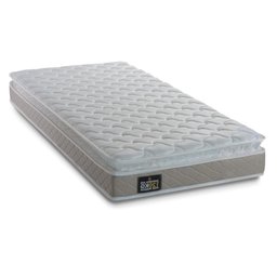 Cama Box Baú Solteiro Colchão Espuma D33 Pillow Top 88x188x57cm Millenium Hellen - 7