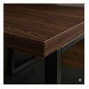 Ver imagem 6 de Mesa Estação de Trabalho Dupla 1,50x1,35m 2 Lugares s/ Gavetas c/ Ponto de Tomada Pé Quadro - Workst