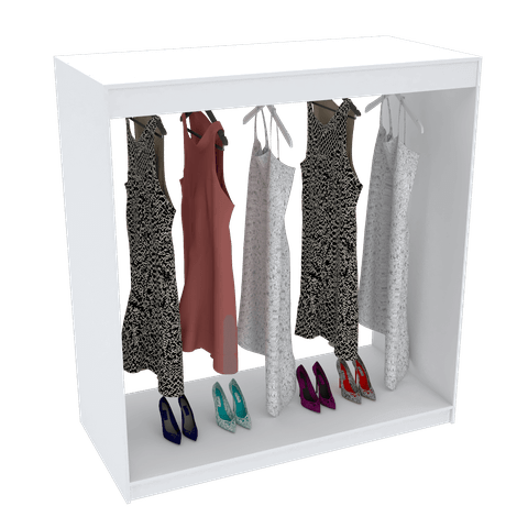 CABIDEIRO CENTRO DE LOJA M243.2021.B (LOJA OU CLOSET) MUNDI MOVEIS