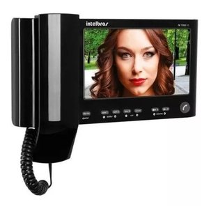 Modulo Interno (monitor) para Video Porteiro Iv7000 Hs In Lcd Preto Intelbras