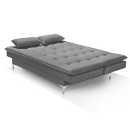 Sofá Cama Bangkok Alto Conforto Aveludado Com Almofadas Brinde - 1