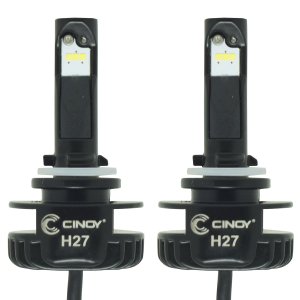 Kit Par Lâmpada Super Ultra Led Plus Automotiva Farol 12000 Lumens 6500K 12V 24V Carro Caminhão - H2