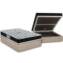 Ver imagem 1 de Cama Box Baú Casal: Colchão Anatômico Probel D45 / EP Firmepedic ProDormir Advanced Tech2000