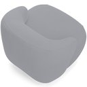 Ver imagem 7 de Poltrona Decorativa Orgânica Giratória para Sala Living Barolo L06 Veludo Cinza - Lyam Decor