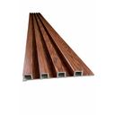 Ver imagem 1 de Painéis Ripados WPC 23mm Tabaco 290x16cm - Revestimento Decorativo Parede Sala Quarto Cozinha